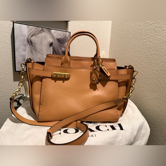 Coach Handbags - Coach 1941 Double Swagger